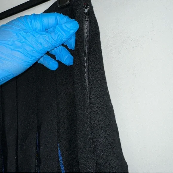 Pendleton Vintage 100% Wool Midi Pleated Skirt Size 10 Petite - Picture 3 of 6